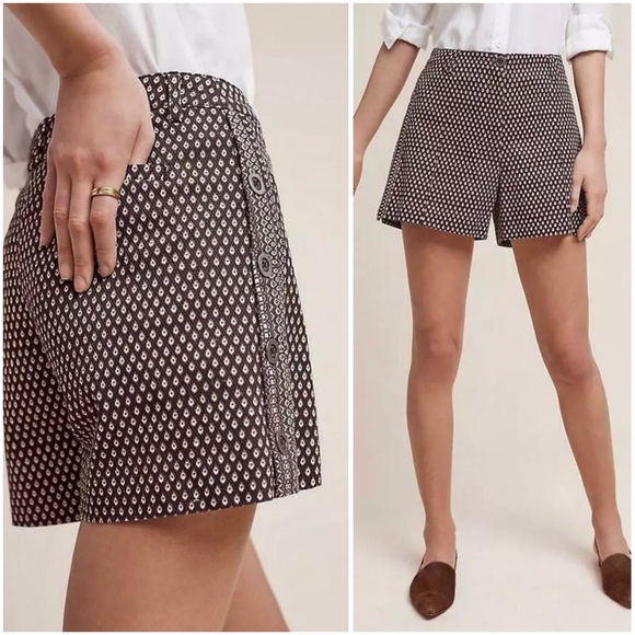 Anthropologie Pants - CLOSEOUT \Anthropologie\• Cartonnier Patterned Shorts